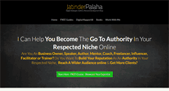 Desktop Screenshot of jatinderpalaha.com